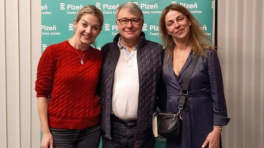 Sabina Laurinová, Antonín Procházka a Lucie Zedníčková