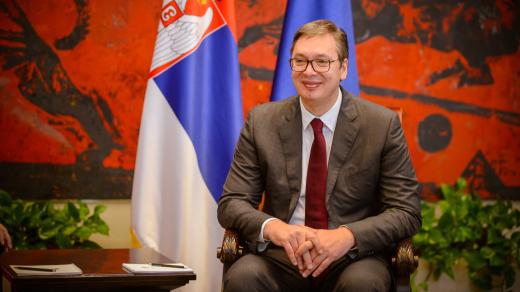 Prezident Srbska Aleksandar Vučić