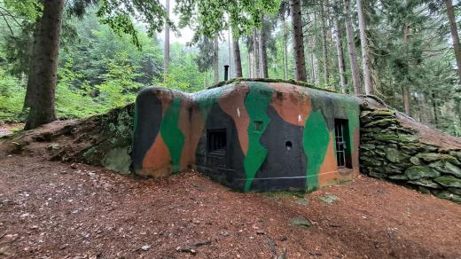 Prvorepublikové bunkry, takzvané řopíky, u Prachatic představí nová naučná stezka