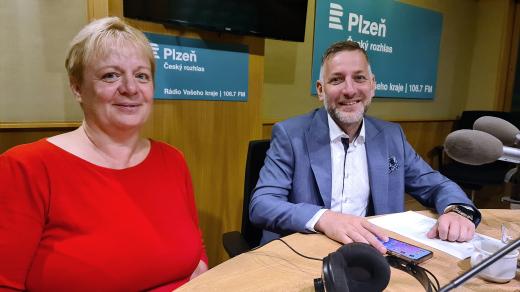 Jindřiška Jandečková a Rudolf Špoták