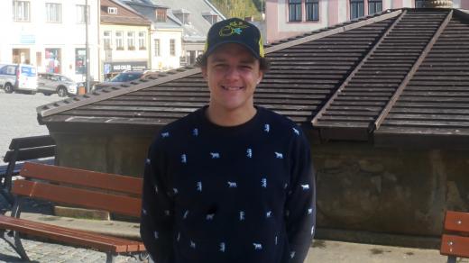 Jilemnický běžec na lyžích Adam Matouš