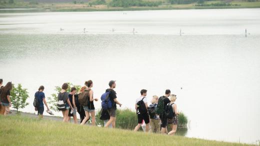 Výlet na jezero Milada jako součást doprovodného programu výstavy Poslední den stvoření