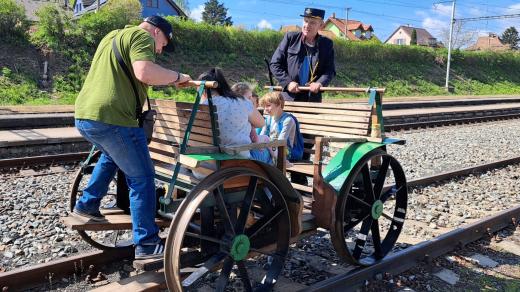 Železniční víkend ve Starém Plzenci