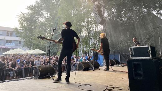 Atmosféra na koncertě Vypsané fixy