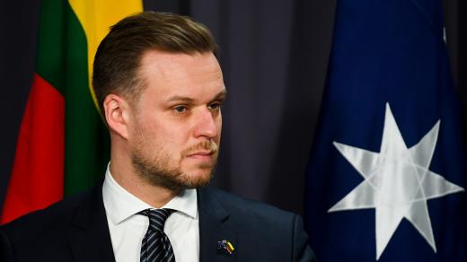 Litevský ministr zahraničí Gabrielus Landsbergis