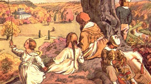 Babička, vydání 1924, illustrace Adolf Kašpar