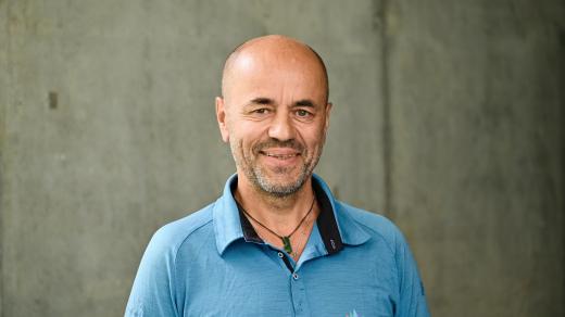 Horolezec Radek Jaroš