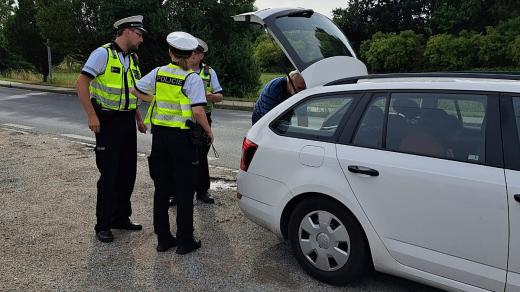 Měření rychlosti v Plzni