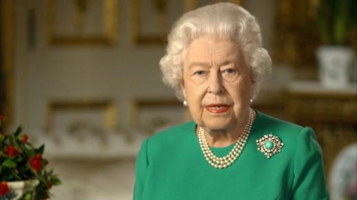 Alžběta II.; The UK's Queen Elizabeth addresses the nation over the coronavirus crisis