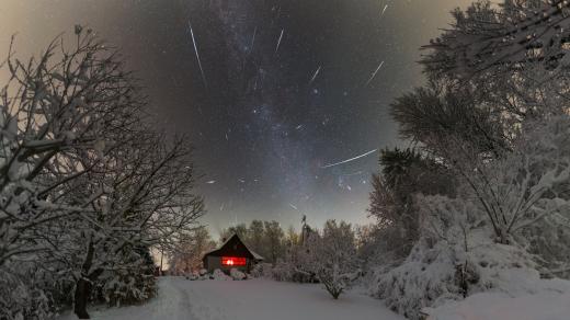 Geminidy budou letos v zimě unikátní