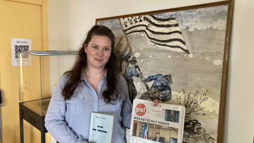 Anna Al Lae, pracovnice kulturního centra Telenn
