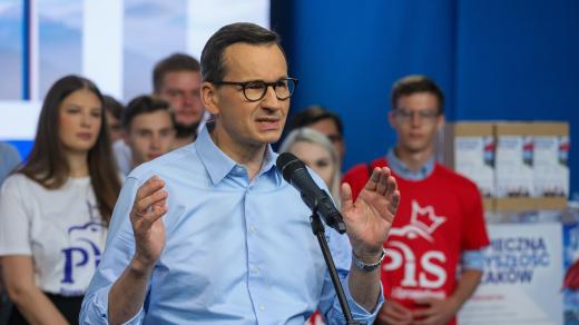 Polský premiér Mateusz Morawiecki