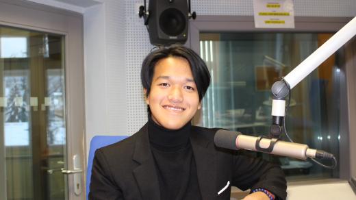 Předseda Krajského parlamentu dětí a mládeže Karlovarského kraje Viet Anh Tran
