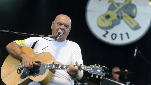 František Nedvěd při vystoupení v roce 2011