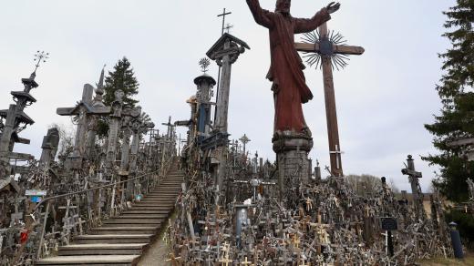 Hora křížů není důležitá výškou, ale svojí symbolikou