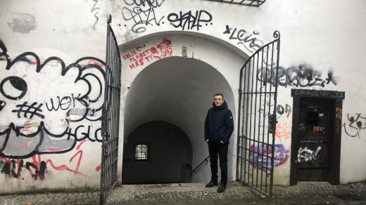 Josef Kovář u Michalského výpadu v Olomouci