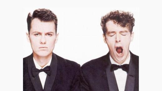 Pet Shop Boys na obalu desky Actually