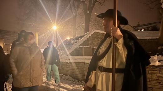 Vzpomínky na pochůzky ponocného patří ve Rtyni v Podkrkonoší už mezi předvánoční tradice