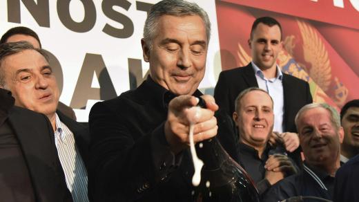 Černohorský prezident Milo Dukanović