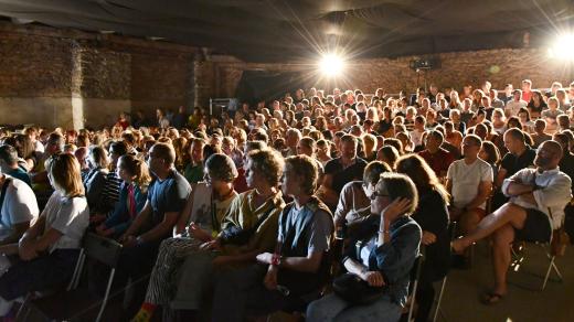 Projekce filmu Dvě slova jako klíč na Slavonice Festu