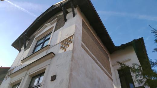 Dům, kde sestry Válovy prožily skoro celý život. Bendlova ulice 6, Kladno