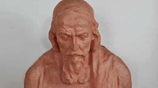 Busta J. A. Komenského v branském zámku