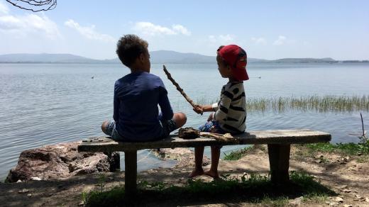 Tady jsme doma u Hawaskeho jezera