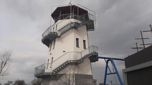 Areál přístav v Hlušovicích na Olomoucku