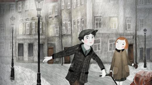 Ilustrace Evy Chupíkové z knihy Labutí dům Daniely Krolupperové