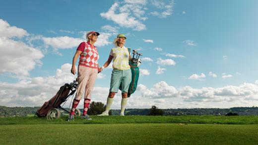 Dámy na golfu