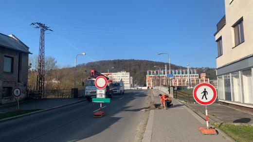 Napajedla, most, před demolicí 2024