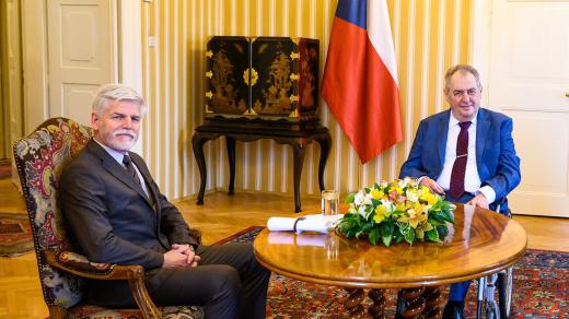 Petr Pavel a Miloš Zeman