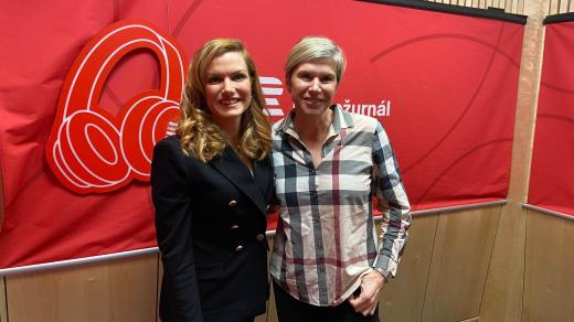 Gabriela Soukalová a Kateřina Neumannová