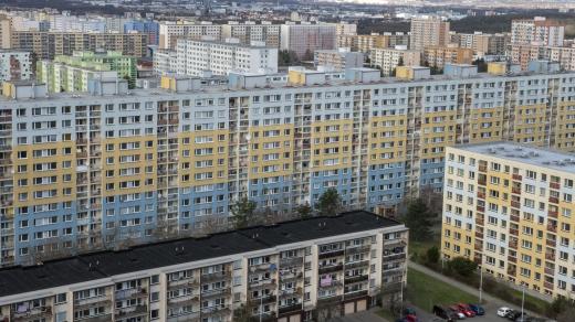 Sídliště Opatov v Praze. 