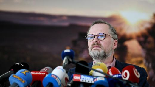 Premiér Petr Fiala po návratu z Kyjeva
