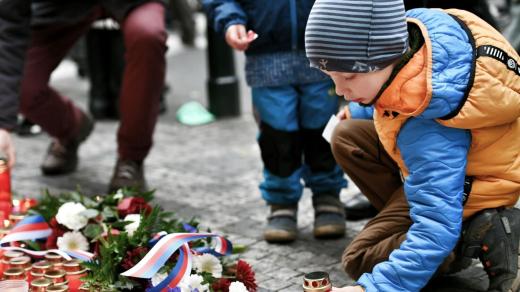 Oslavy výročí 17. listopadu v Praze