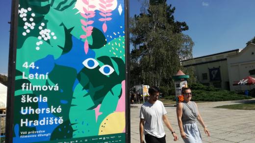 44. Letní filmová škola Uherské Hradiště, plakát.