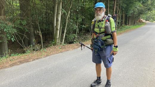 Za 48 dnů ušel 2500 kilometrů