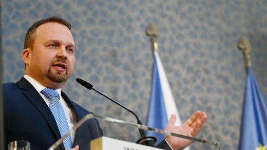 Místopředseda vlády a ministr práce a sociálních věcí Marian Jurečka (KDU-ČSL) představil na tiskové konferenci důchodovou reformu