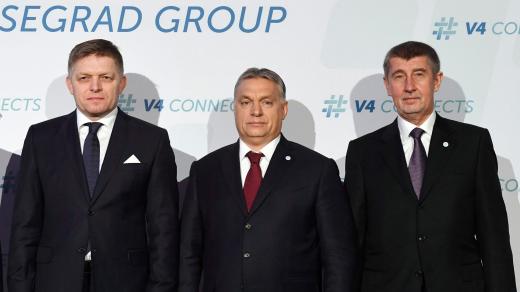 Robert Fico, Viktor Orbán a Andrej Babiš