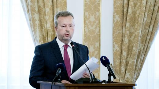 Ministr životního prostředí Richard Brabec