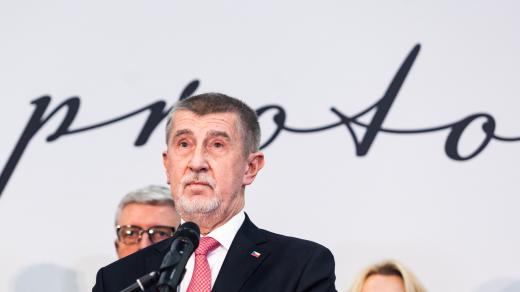 Poražený kandidát na prezidenta Andrej Babiš