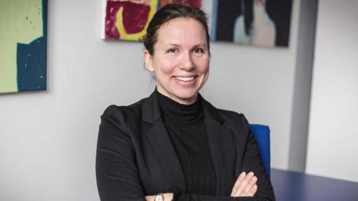 Julia Dobrovolná, vedoucí vědeckého týmu z Masarykovy univerzity, který testoval novou metodu měření stresu