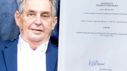 Je podpis Miloše Zemana pravý?
