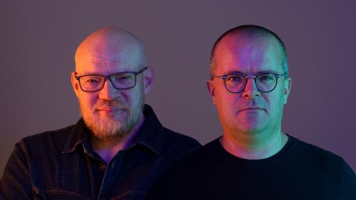 Novináři Josef Pazderka (vpravo) a Ondřej Soukup