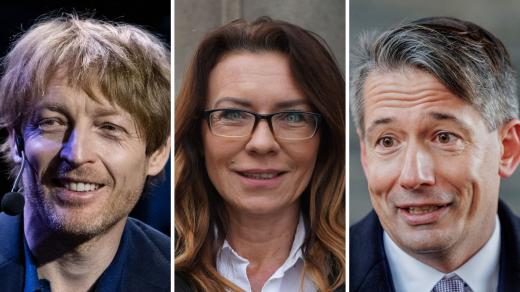 Karel Janeček, Denisa Rohanová a Karel Diviš
