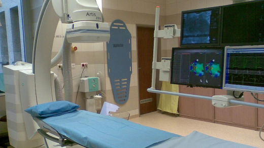 Nový operační sál kardiologie ve Fakultní nemocnici v Plzni