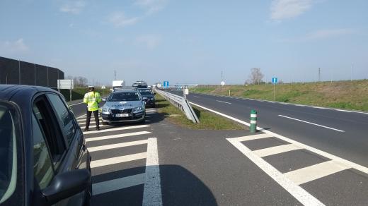 dopravní policie , dopravní kontrola ilustrační foto