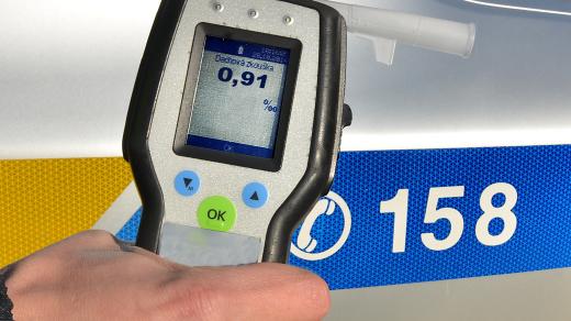 Alkoholtester (ilustrační foto).