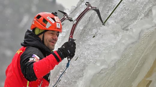 Horolezec Radek Jaroš 